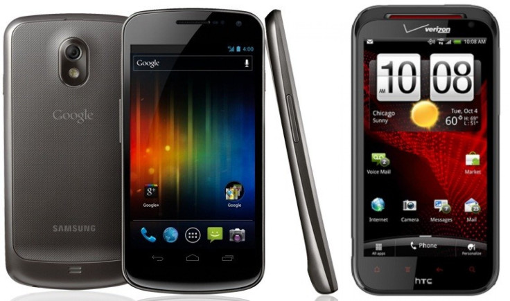 Samsung Galaxy Nexus and HTC Rezound