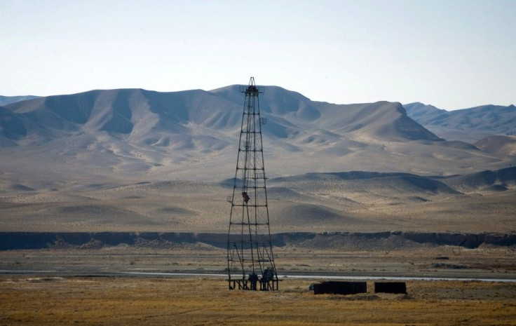 Afghan oil derrick