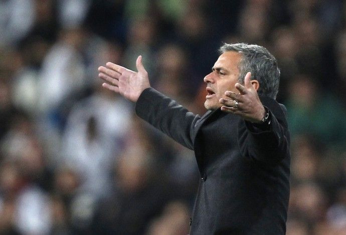 Real Madrid's coach Mourinho