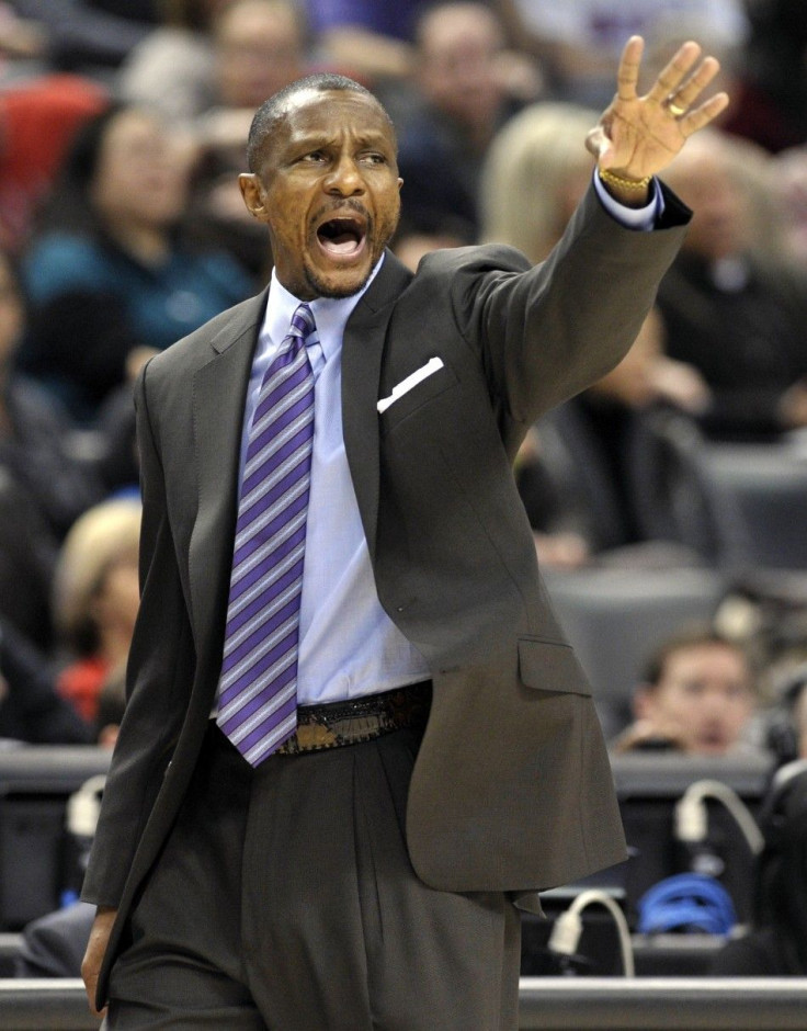 Raptors head coach Dwane Casey