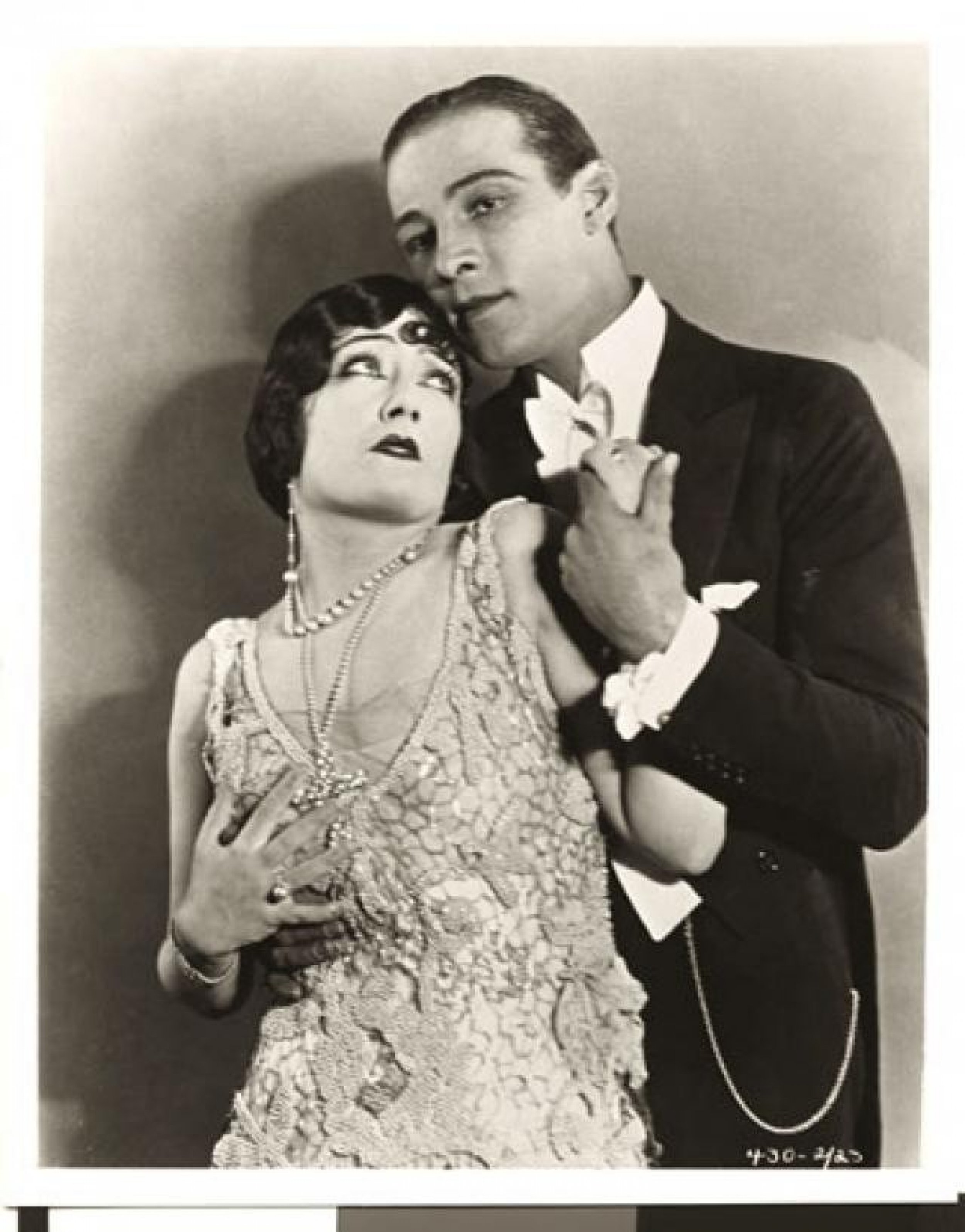 Rudolph Valentino and Judith Acker