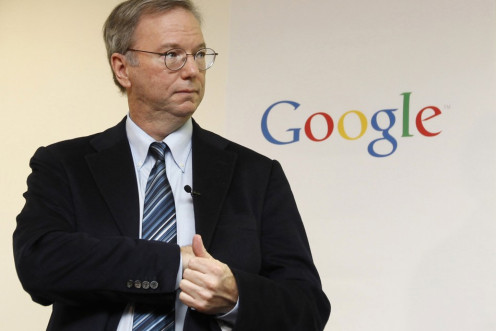 Google CEO Schmidt