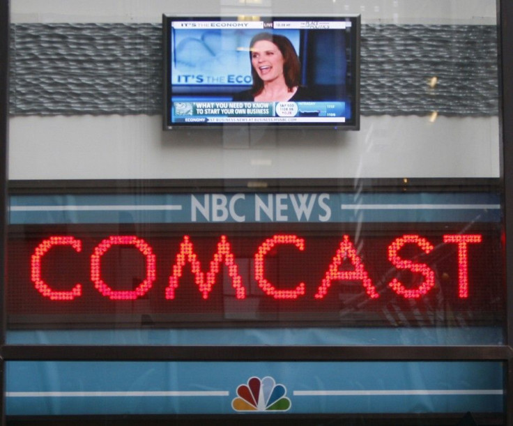 Comcast on NBC ticker