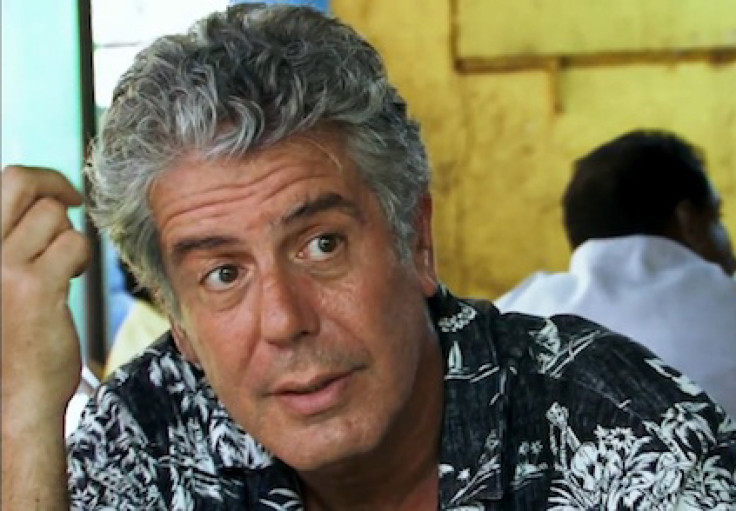 Anthony Bourdain in "No Reservations."