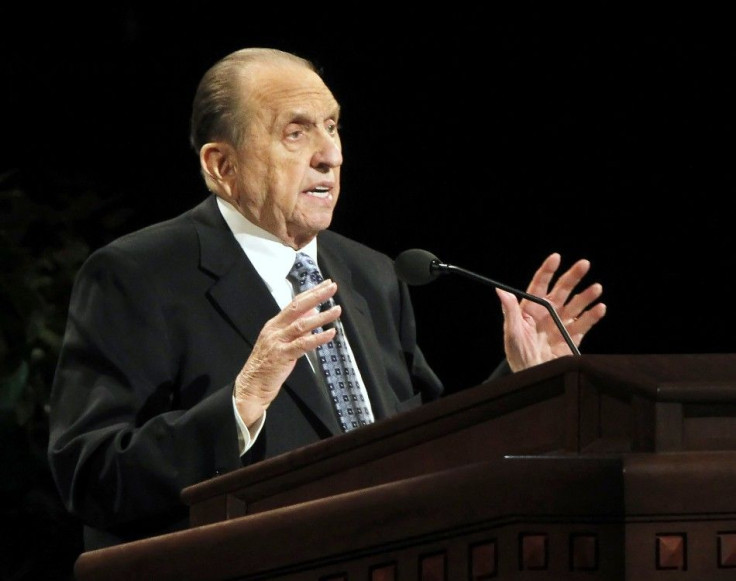 No. 10-Tie: President of the Church of Jesus Christ of Latter-day Saints Thomas Monson