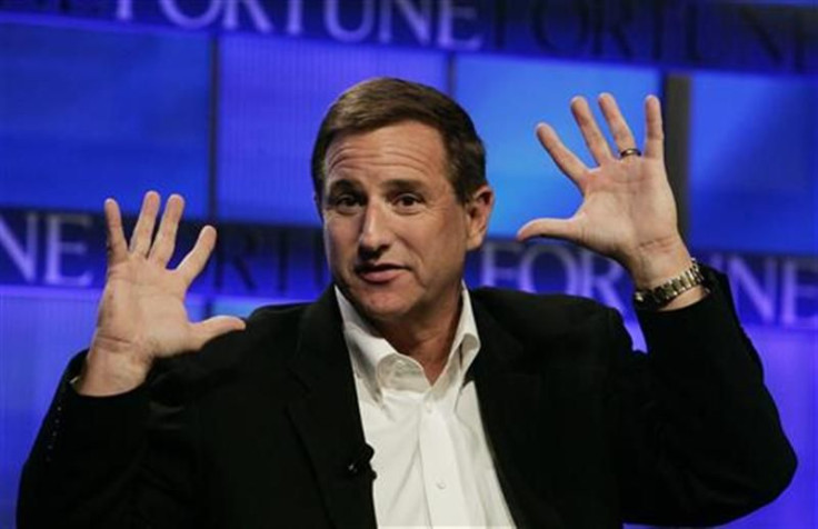 Mark Hurd, chairman, CEO and president of HP speaks at the Fortune Brainstorm Tech conference in Pasadena, California