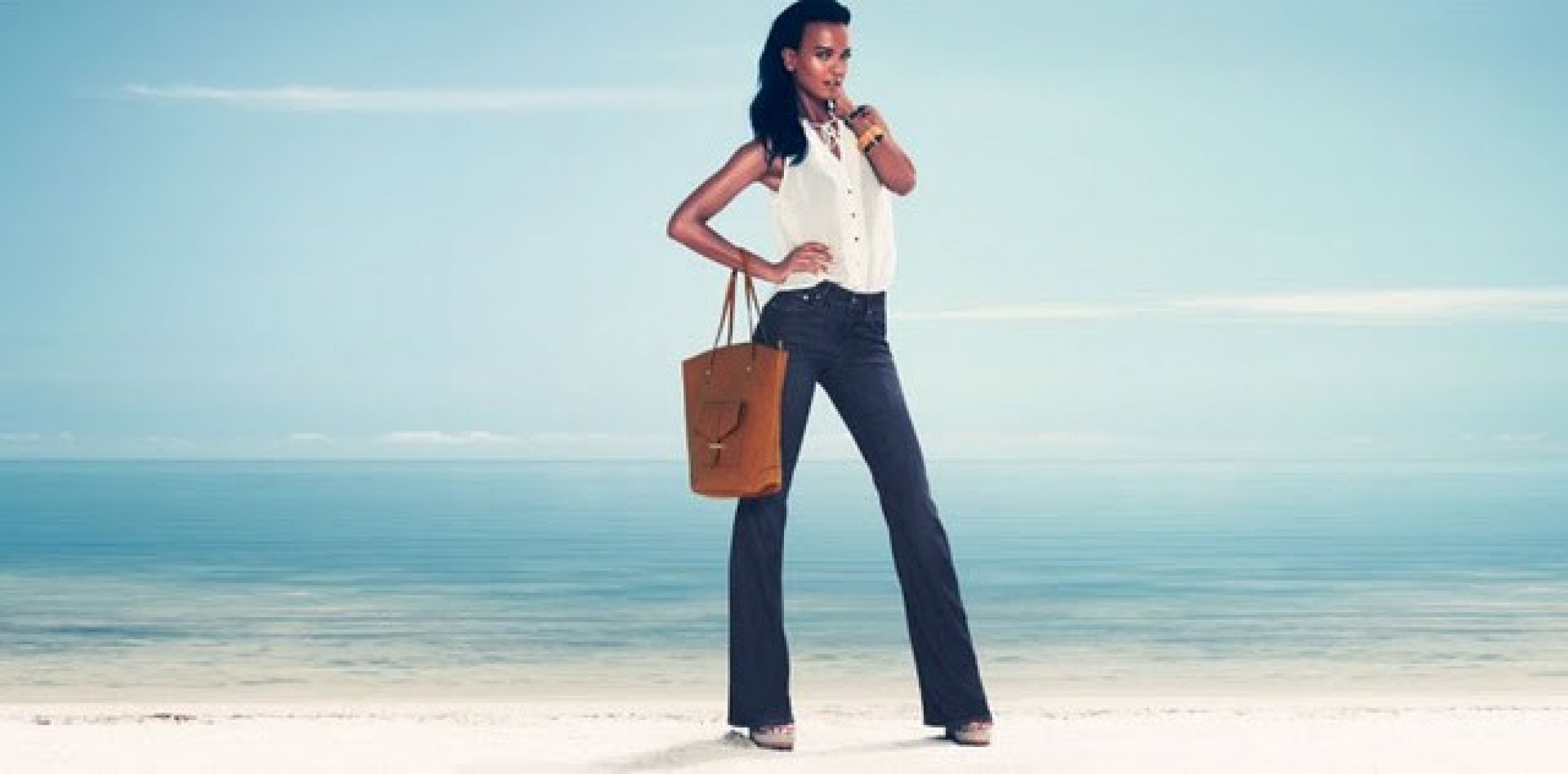 Liya Kebede for HM Ethiopian Beauty Sizzles in Wake Up to Spring Collection