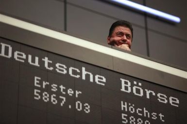 A bourse trader looks on during the last trading day at Frankfurt&#039;s stock exchange in Frankfurt