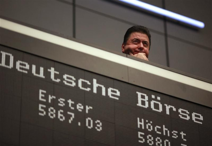 A bourse trader looks on during the last trading day at Frankfurt&#039;s stock exchange in Frankfurt