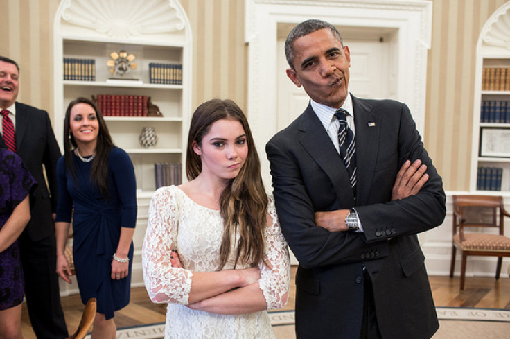 McKayla Maroney And Barack Obama