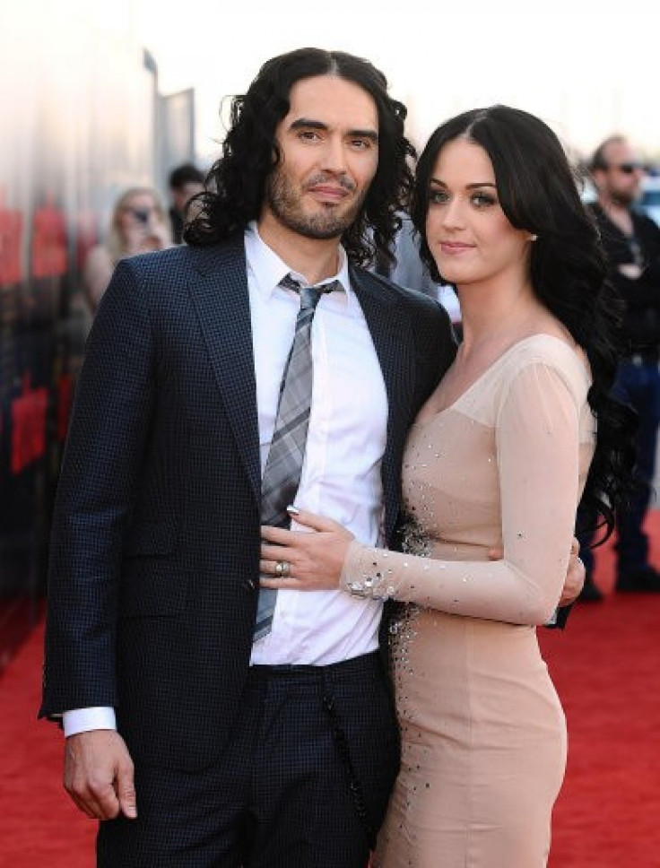 Katy Perry and Russell Brand