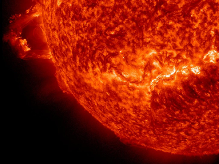 Giant Sun Eruption Captured On Camera