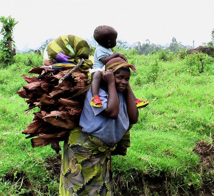 Mother and child in eastern DR Congo
