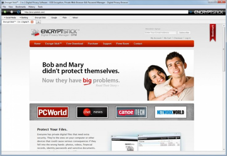 Encrypt Stick, a Vancouver, B.C. based company says it has created a portable, encrypted web browser. 