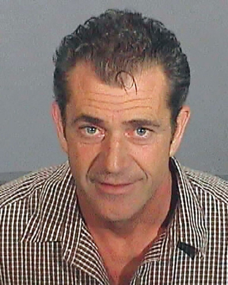 Mel Gibson's mugshot