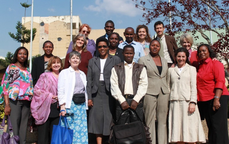 US students with members of Rwandan Parliament