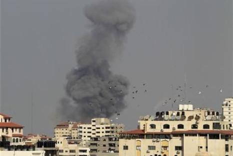 Israel Gaza 19 Nov 2012 airstrike hideout