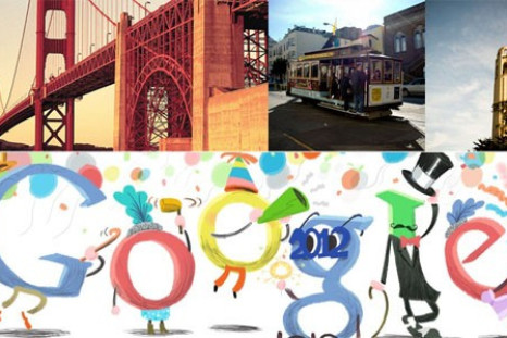 San Francisco(top), Google Logo(below)