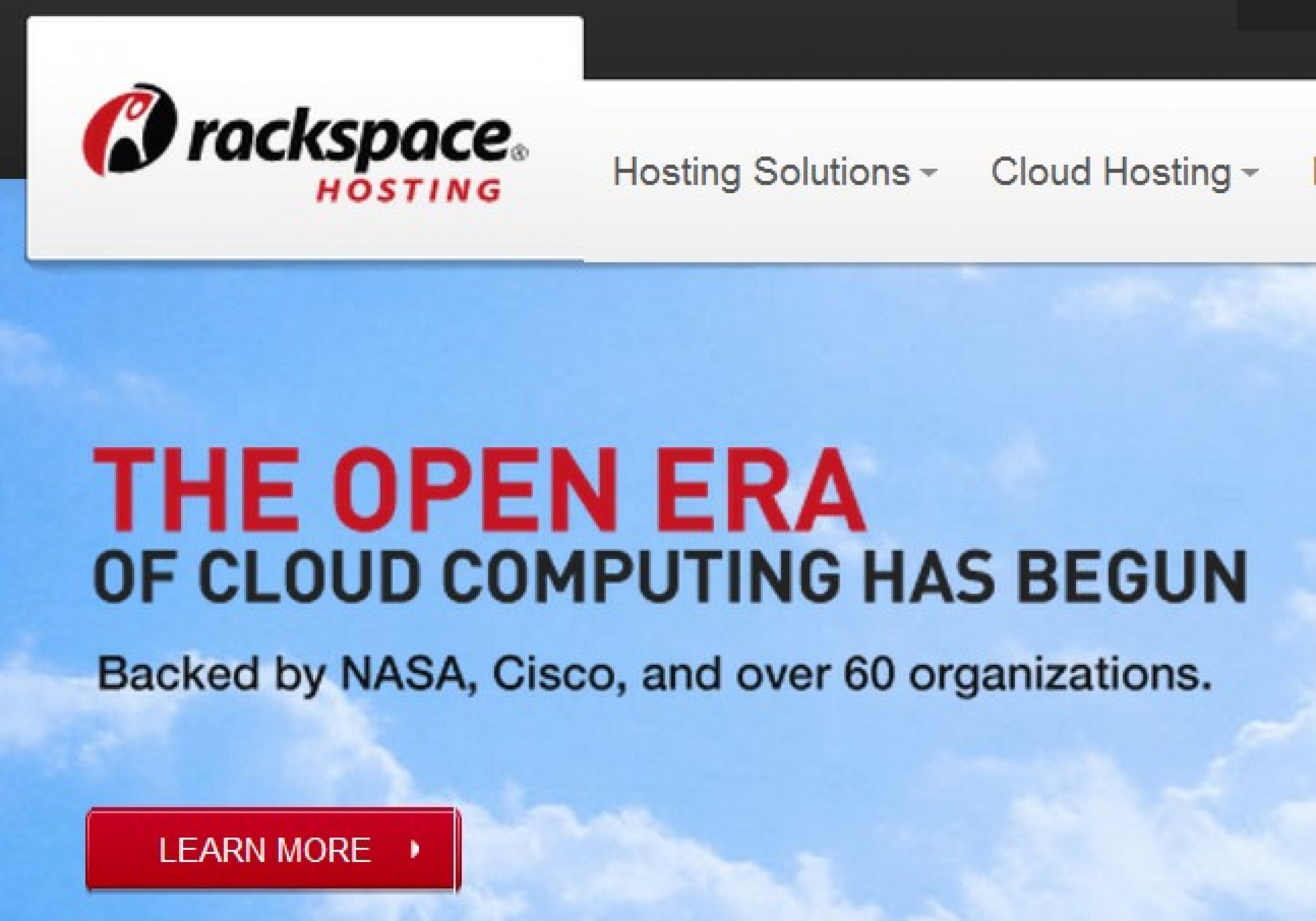 Rackspace Web site