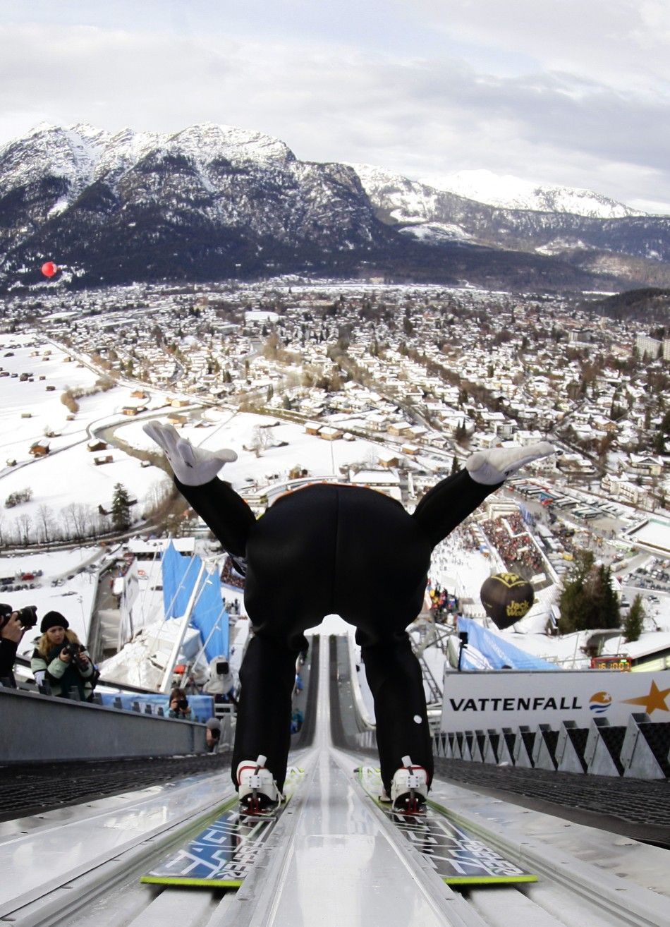 Top Pictures of Four Hills Ski Jumping Tournament 