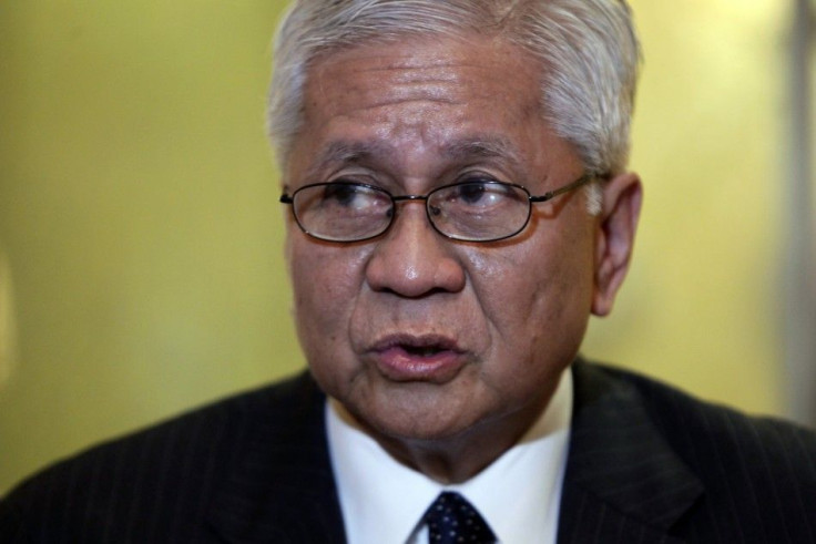 Philippines Foreign Affairs Secretary Albert del Rosario