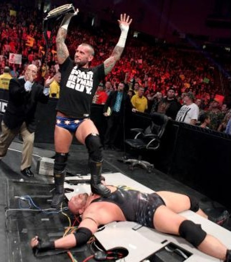 CM Punk over Ryback