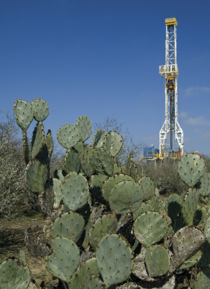 A Texas natural Gas Rig in Eagle Ford Shale