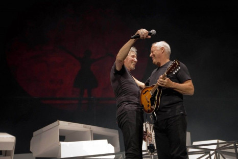 Roger Waters and David Gilmour