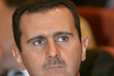 File photo of Syrian President al-Assad in Damascus.