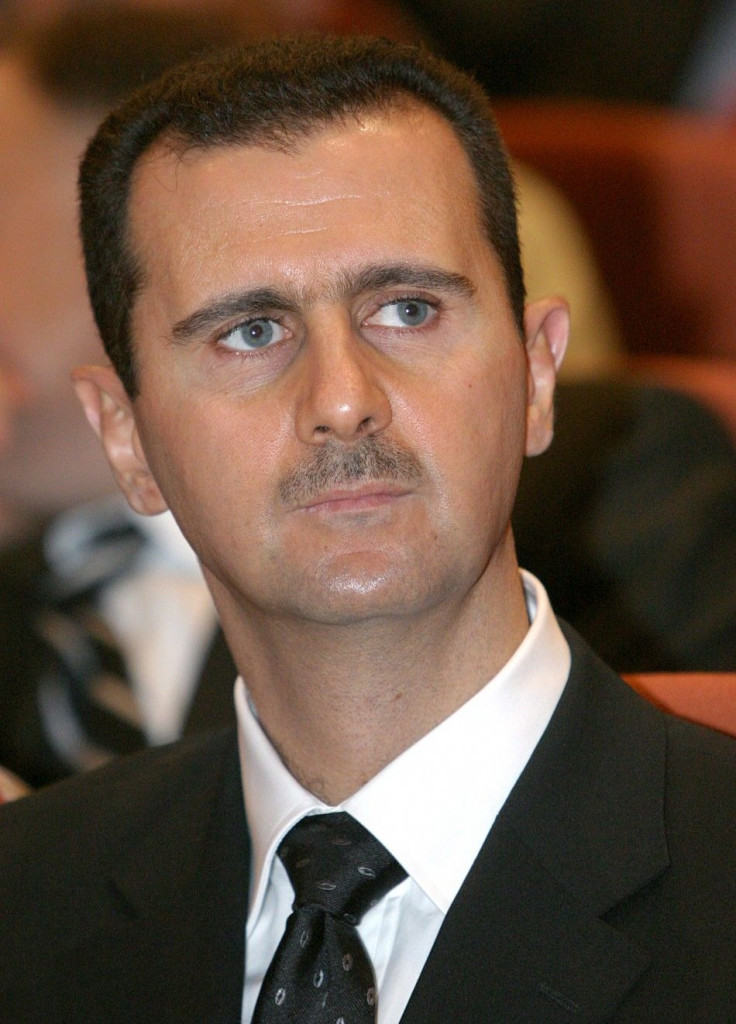 File photo of Syrian President al-Assad in Damascus.