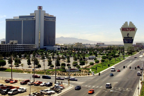 Las Vegas Hilton hotel and casino, shown in this July 12, 2000 photo