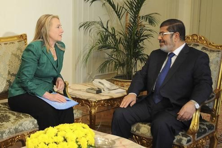 Clinton And Morsi