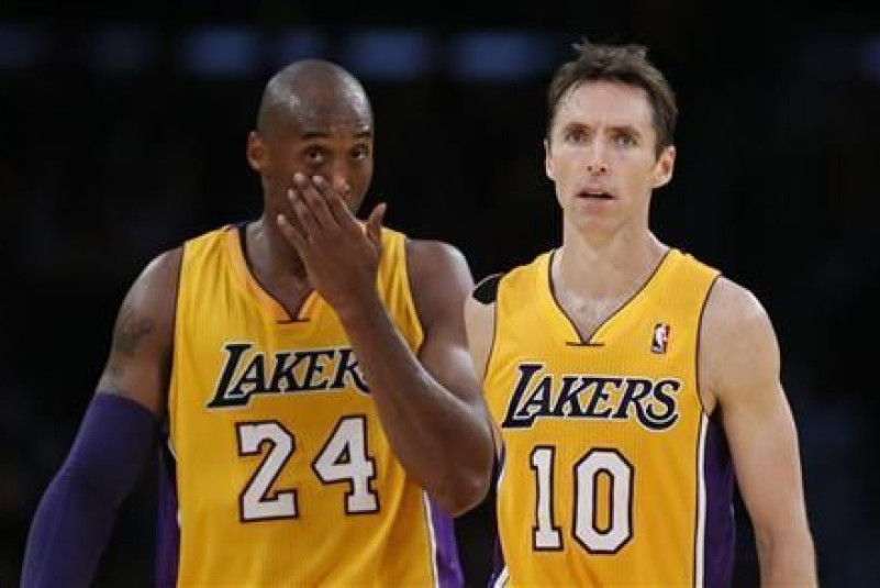 Kobe Bryant and Steve Nash are both playing in their 17th NBA season.