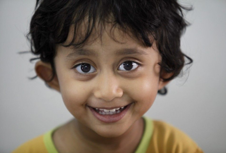 Rohingya refugee child in Malaysia