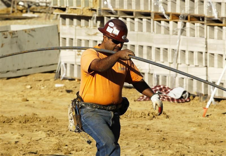 Construction workers on the job in the U.S.