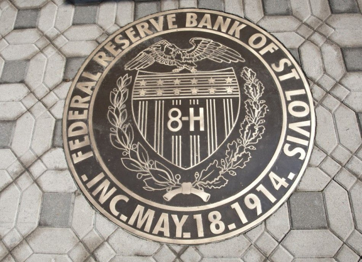 The Federal Reserve Bank of St. Louis seal is seen at the Federal Reserve Bank of St. Louis June 8, 2011.