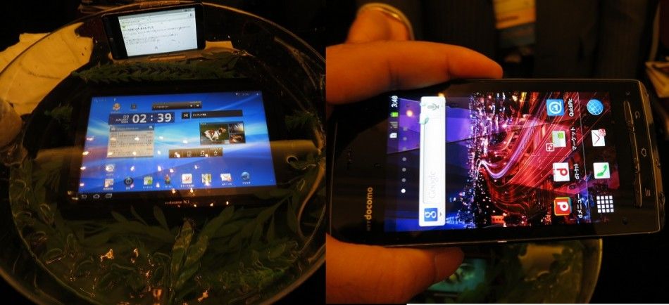 Fujitsu Waterproof Tablet and Smartphones