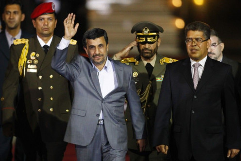 Ahmadinejad in Venezuela