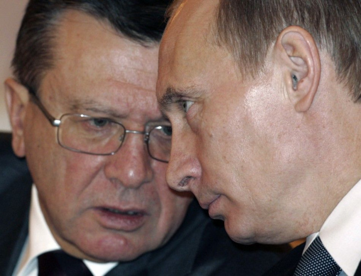 Russia&#039;s President Putin speaks with Zubkov at the Kremlin in Moscow (Reuters)