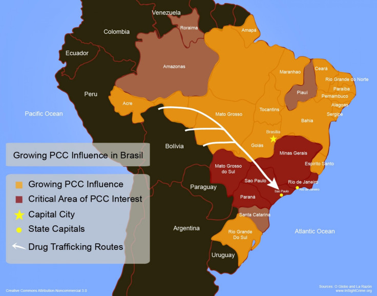 Growing PCC Influence In Brazil