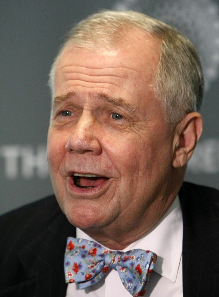 Investor Jim Rogers speaks during a Reuters Insider interview in Singapore