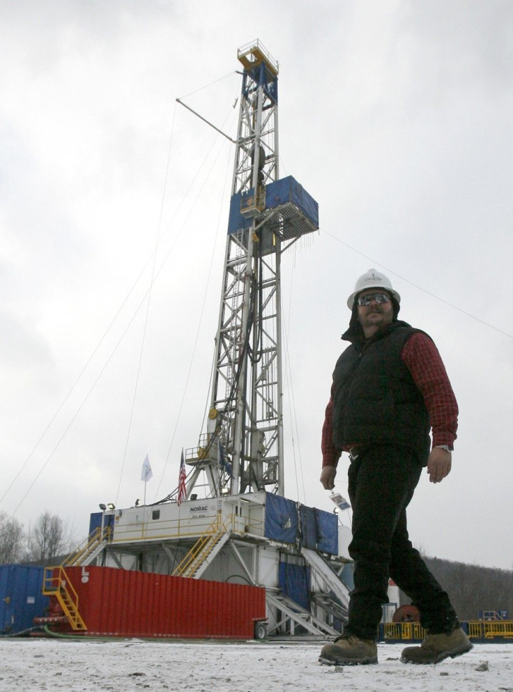 A gas rig in Pennsylvania