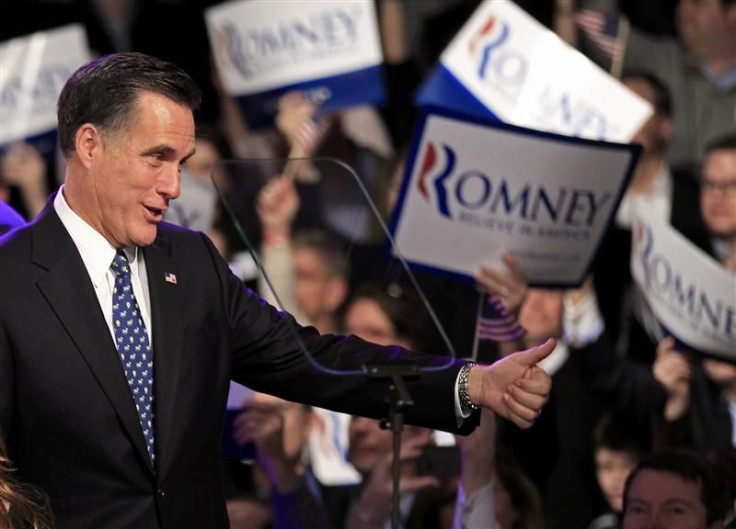 Mitt Romney Wins Arizona and Michigan 2012 Republican Primaries