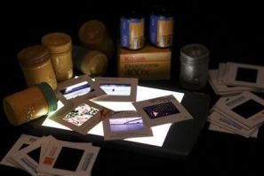 A collection of Eastman Kodak color slide film and 35mm film containers is shown January 6, 2012 in this studio illustration in Washington. Eastman Kodak Co announced a new business structure on January 10, 2012, that eliminates its film group as the once