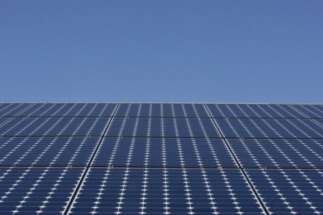Solar panels sit on the roof of SunPower Corporation in Richmond, California March 18, 2010.