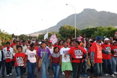 AIDS victims in South Africa