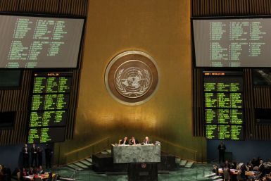 Palestine State Vote At UN