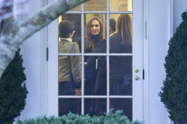 Angelina Jolie and Brad Pitt Visit the White House