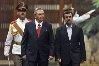 Ahmadinejad and Castro