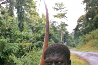 Jarawa tribesman